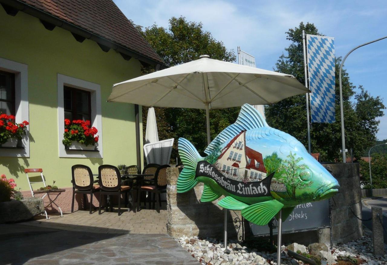 Gasthof Schlossbraeu Lintach Hotel Freudenberg  Exterior photo